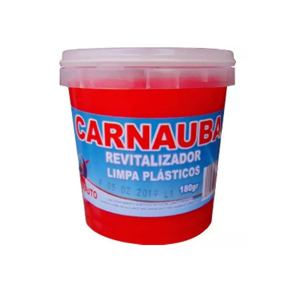 CERA DE CARNAÚBA REVITALIZADOR MUND IAUTO 180gr